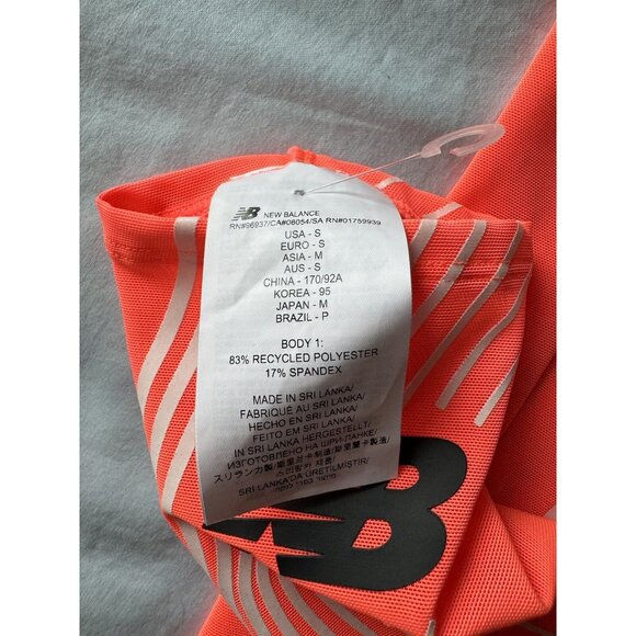 New Balance Pro Elite 2023 Issue Prodigy Racing Orange Arm Sleeves Size Small - Picture 6 of 12